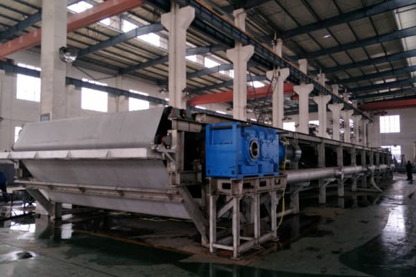 Horizontal Rubber Belt Vacuum Filter6