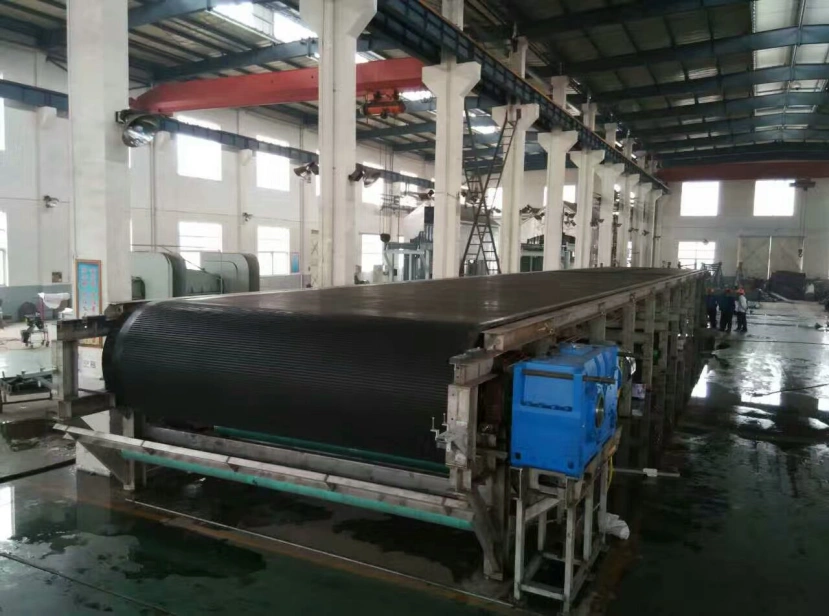 120㎡ Horizontal Rubber Belt Vacuum Filter in Factory