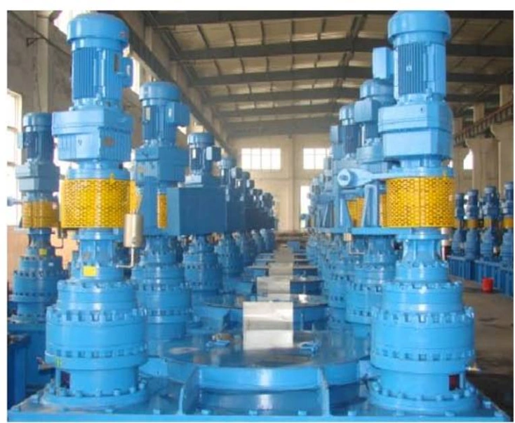 Drive Units for Deep Cone Thickener in Industrial Manufacturing Facility