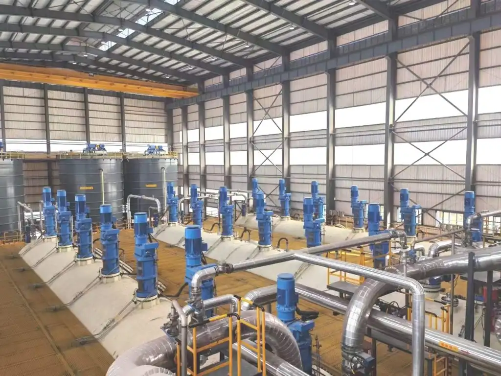 Demir Dışı Sanayi ve Zenginleştirme için Karıştırıcı