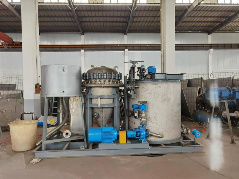 Automatic Vertical Leaf Precision Filter in Industrial Workshop