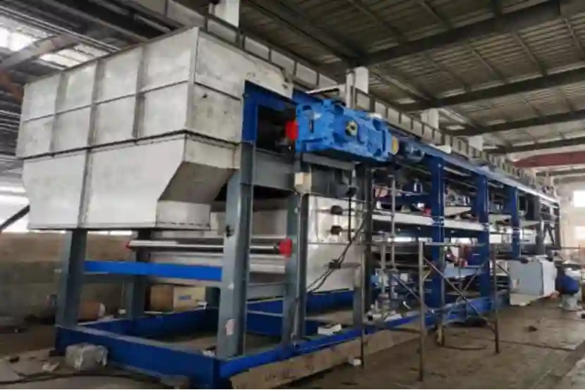 Filtro de pó de cinto de borracha horizontal