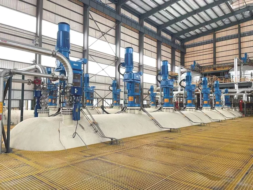 Мешалка для цветной металлургии и обогащения